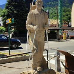 Hommage an die Skifahrer