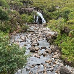 There were countless waterfalls like this