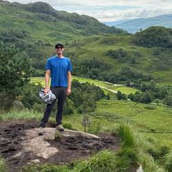 The hike back had great views as well!