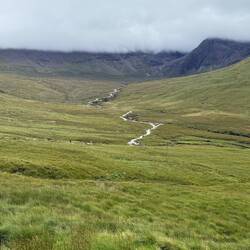 The start of the hike to the Fairy Pools