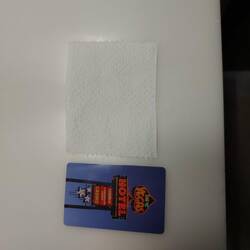 Die Karte war breiter als das Papier 😂