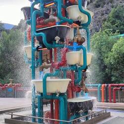 Badewannenskulptur