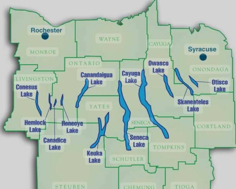 Five Finger Lakes area, NY