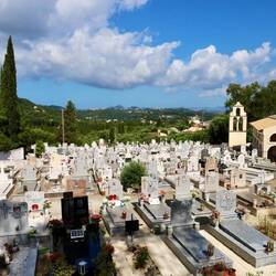 Der Friedhof von Gastouri