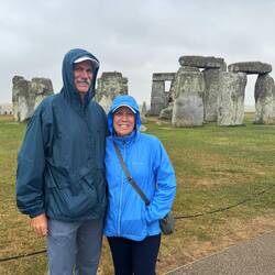 61 degrees and rainy