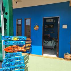 Our gorgeous "azul" room