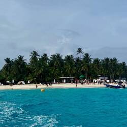 Blick auf Johnny Cay