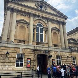 Roman Bath's they were uncovered in the 1870's.