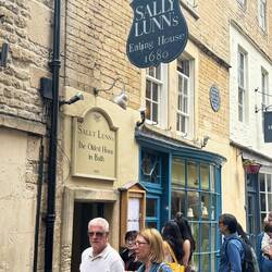 Sally Lunn's the oldest house in Bath and source of "original Bath buns"