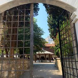 Garten der Moschee