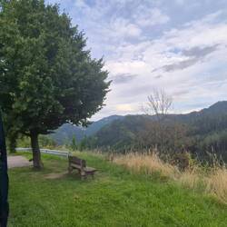 Super Stellplatz auf 950 m in Frauenberg