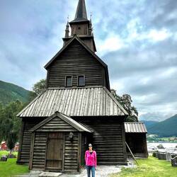 Eglise en bois debout