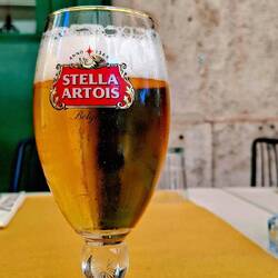 Om de overgang naar Leuven wat te verzachten. Het smaakt.