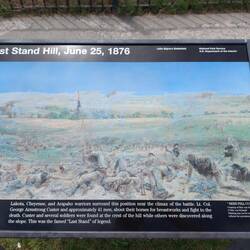 Erklärbärtafel Last Stand.