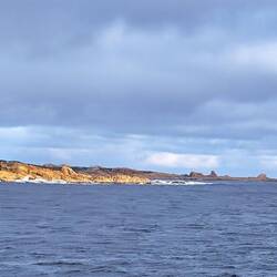 letzter Leuchtturm, danach kommt nur noch Wasser bis Südamerika in Richtung Westen