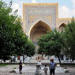 Innenhof einer Madrasa / Courtyard of a madrasah