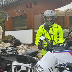 Man beachte das Thermometer 🥶