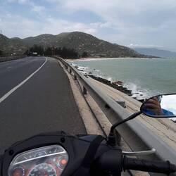 The best part about this trip: coasting along the coastline