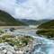 Silvretta Stausee von der anderen Seite - ganz dahinten sind wir am Sonntag gestartet