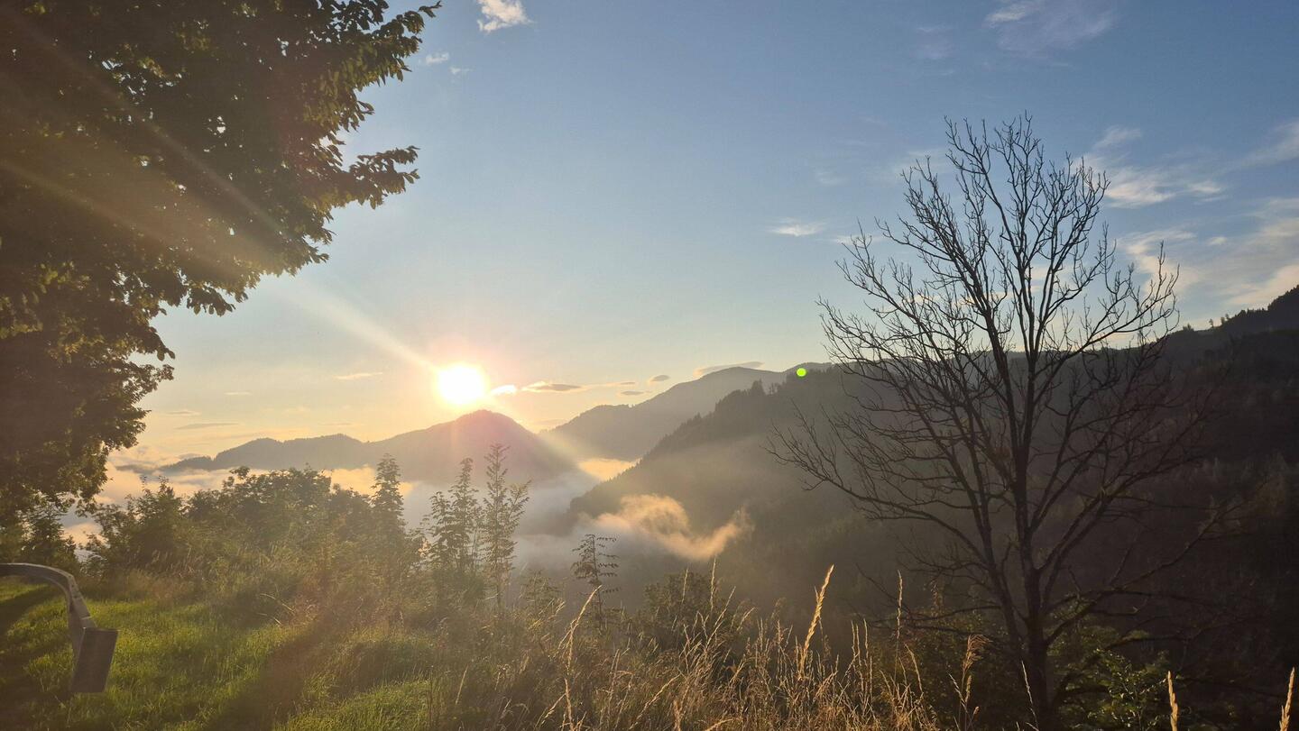 Sonnenaufgang am Frauenberg