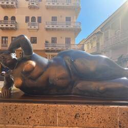 A great Botero sculpture.