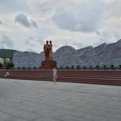 Communist monument in Qui Nhon