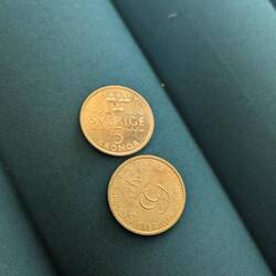 Mein erstes schwedisches Bargeld... zum Duschen