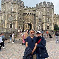 Our friends Balázs and Orsi