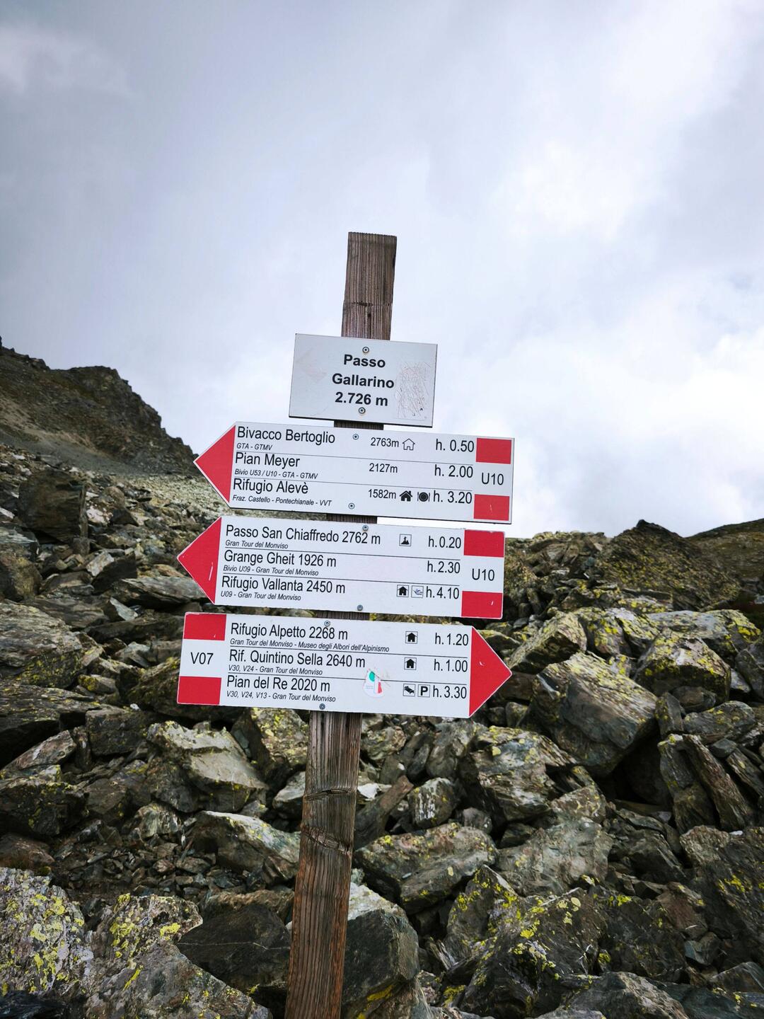 Passo Gallariano 2726 m