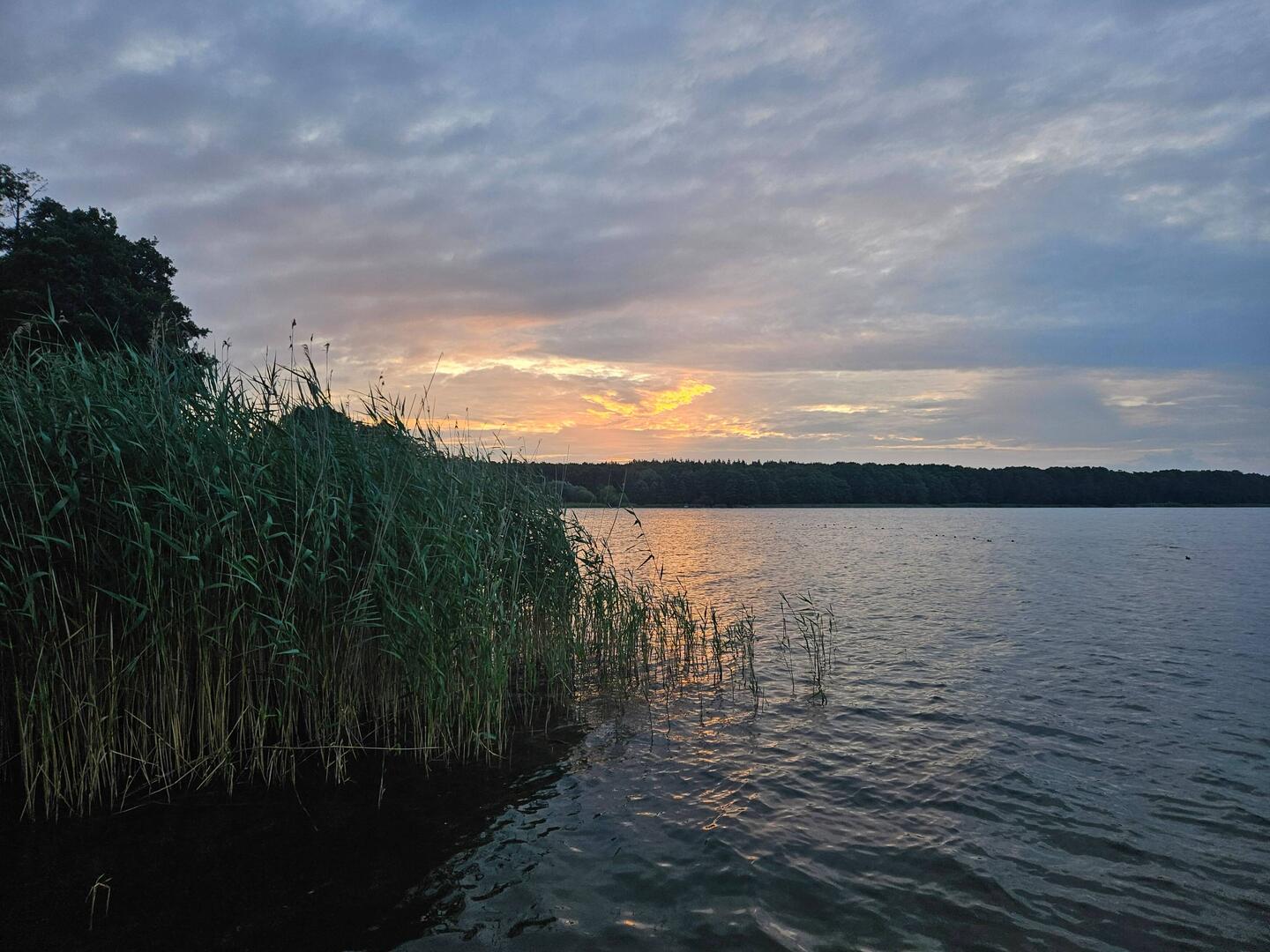"Sonnenaufgang" bei einer frühen Klorunde
