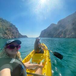 Sea kayaking