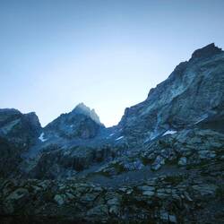 Monviso am Morgen
