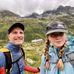 Die Königsetappe geschafft - 16 km und 1.200 m rauf und runter