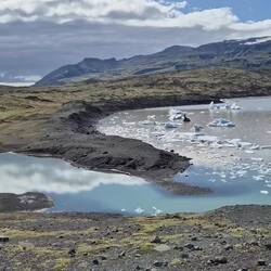 Rundum-Ausblick Fjallsjökull