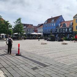 The town square in Roskilde