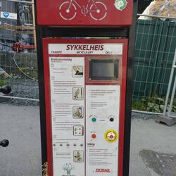 Un ascenseur à vélo ! C'est fou non ?
