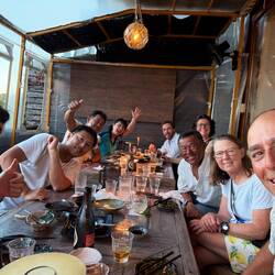 We were treated to a full feast by SCIRA Japan at Koya.