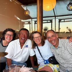 Paola Prada, Shinichi Uchida,me and Alex at Koya