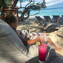 Erstmal chillen mit Cocktails 🤩