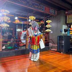Traditional performance at our restaurant. It came out of nowhere, a bit of a shock tbh!
