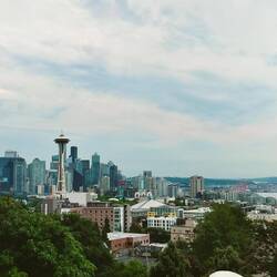 Aussicht auf Seattle vom Kerry Park