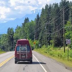 ... die VW Bullys sind hier auch ab und zu zu sehen ...