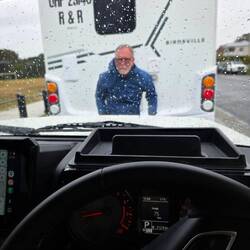 A cold and wet start to the trip