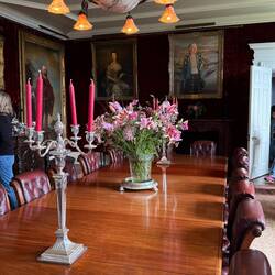 Inside the castle