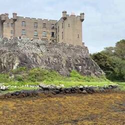 Video of the castle and surrounding water