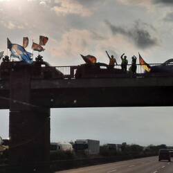 Brückendemo bei Wechmar, A4