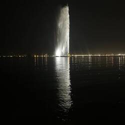 (weltgrösste) King Fahd's Fountain, Jeddah (300 m hoch)