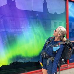 Debbie saw the Aurora Boriales