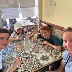 Arrivés à Zakros, vachement plus haut que la gorge 🥵