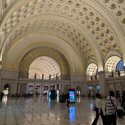 The superb Washington DC Union Terminal also seen in our May 6-8 Blog